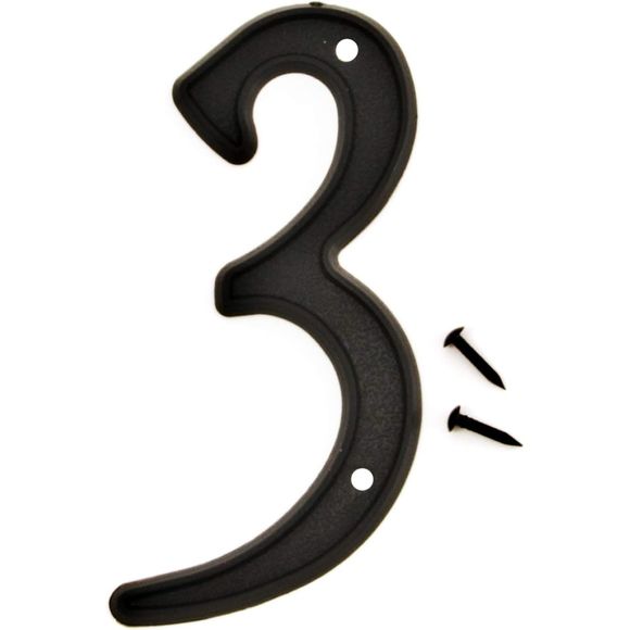 HY-KO - 3-D Plastic House Marker Number - Picture 1 of 1